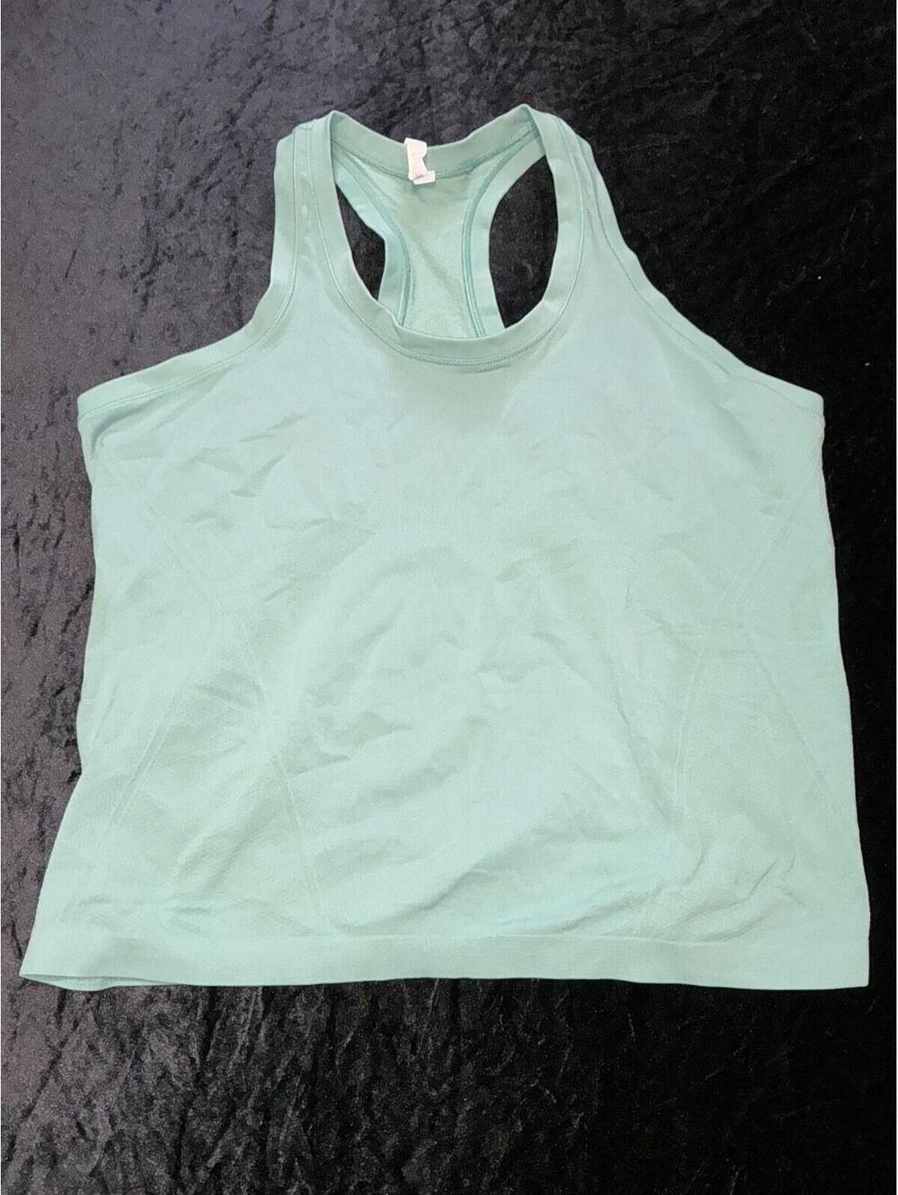 Athleta Women's Racerback Tank Top | Mint Green | 1X